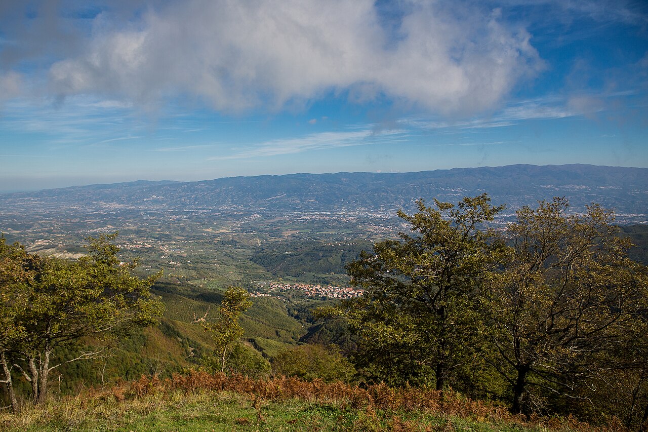 Panorama dalle colline sopra Corigliano-Rossano